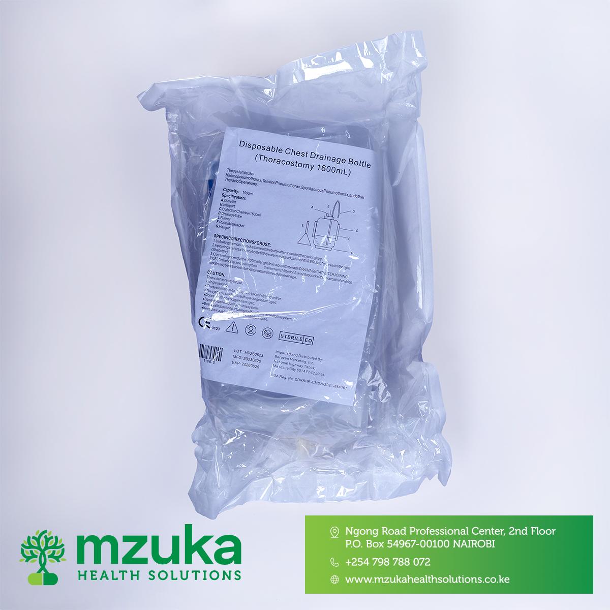 Chest-Drainage-Bottle