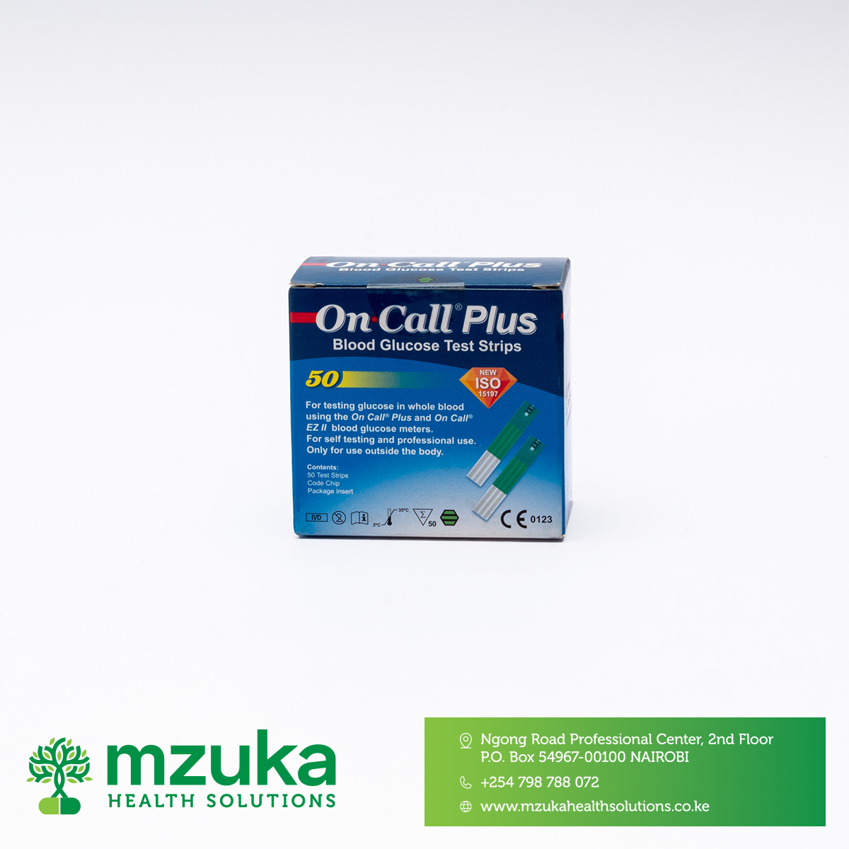 On Call Blood-Glucose-test-Strips