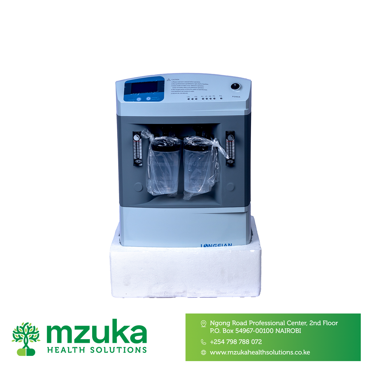 Oxygen Concentrat 5L 2 Bottle