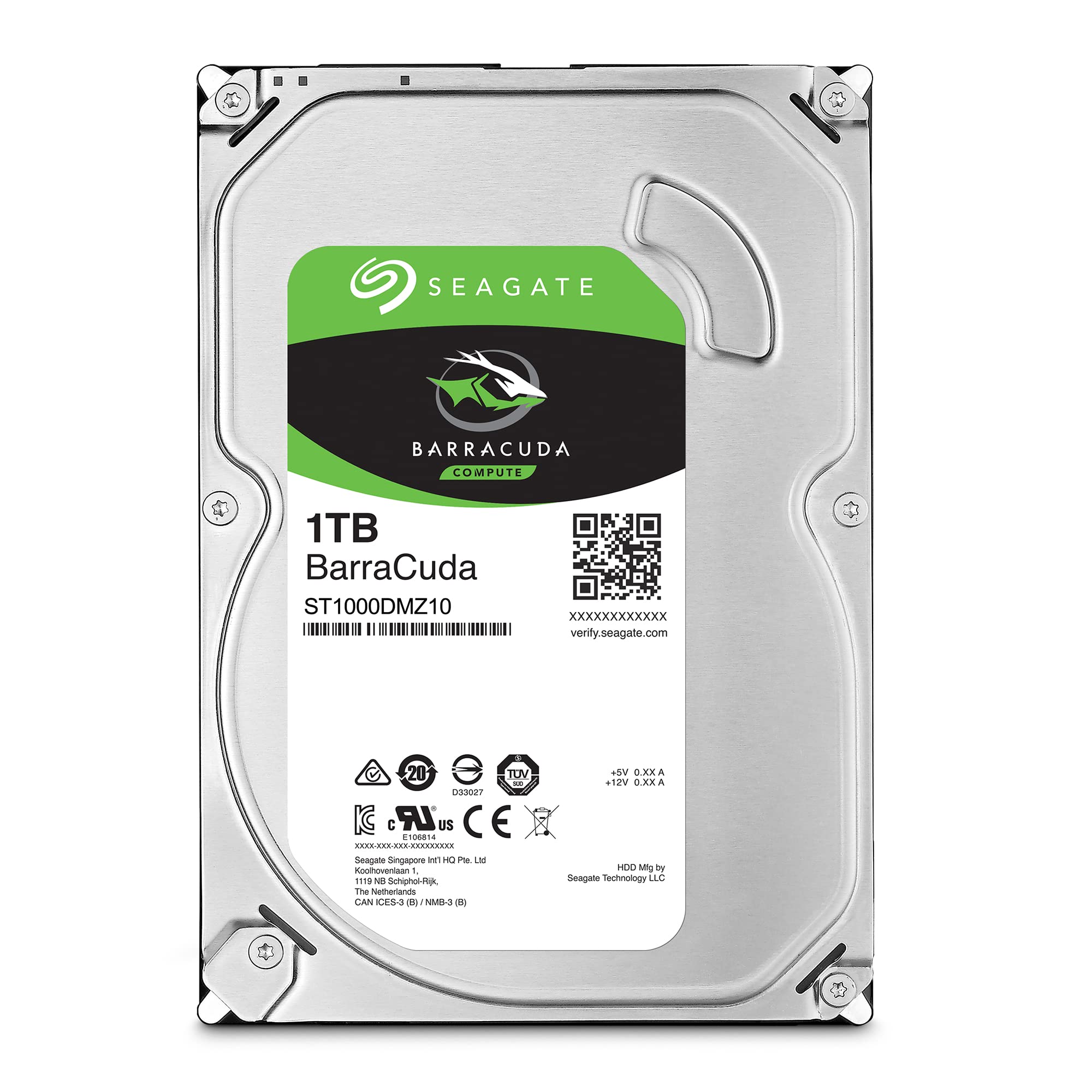 "Seagate 1TB HDD	3.5"""
