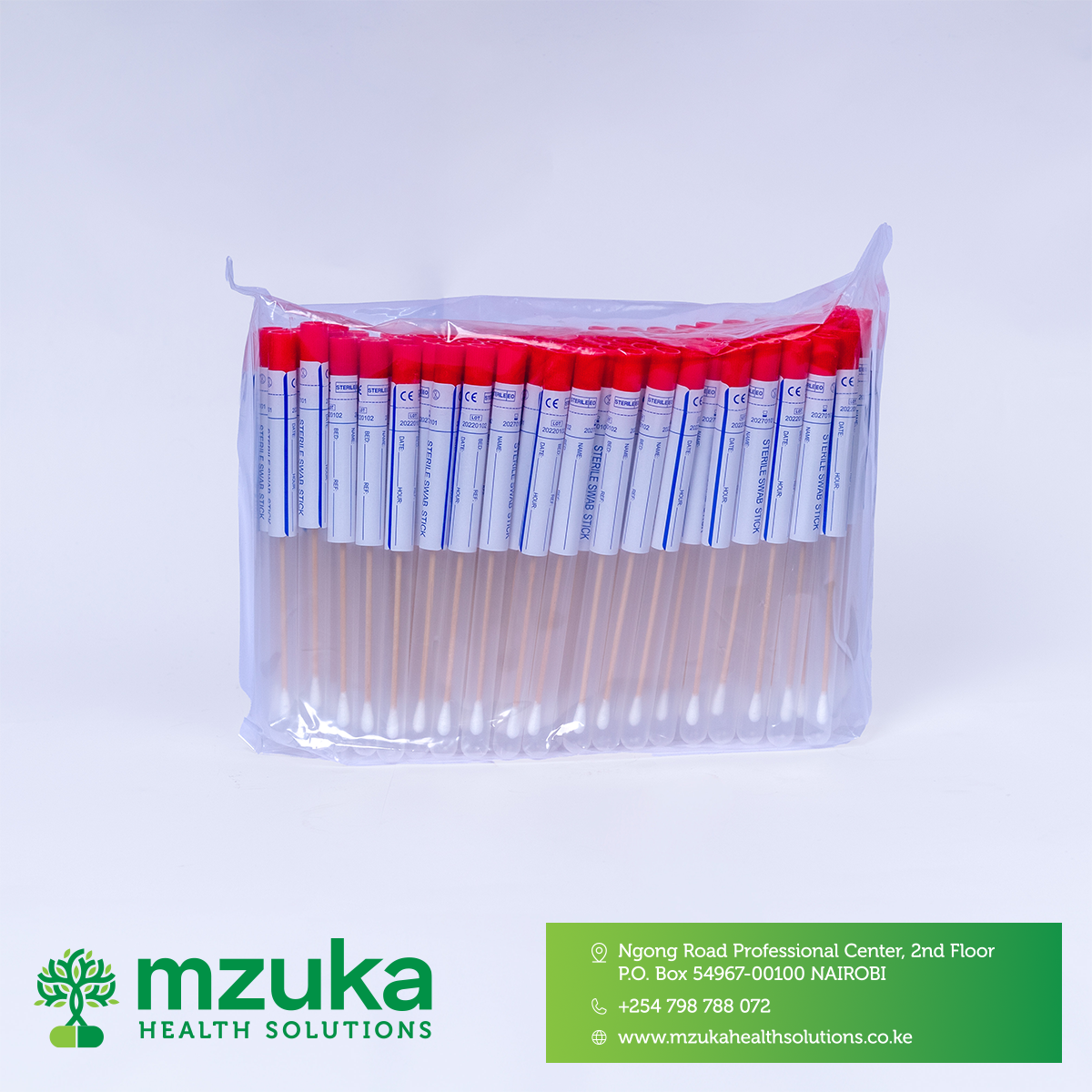 Sterile Swab Sticks - sold per piece