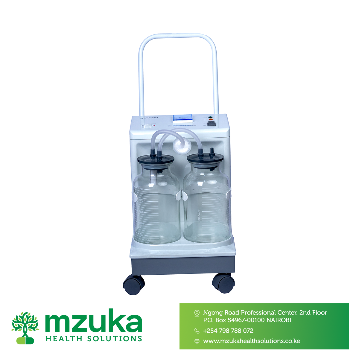 Suction Machine 2 Bottle