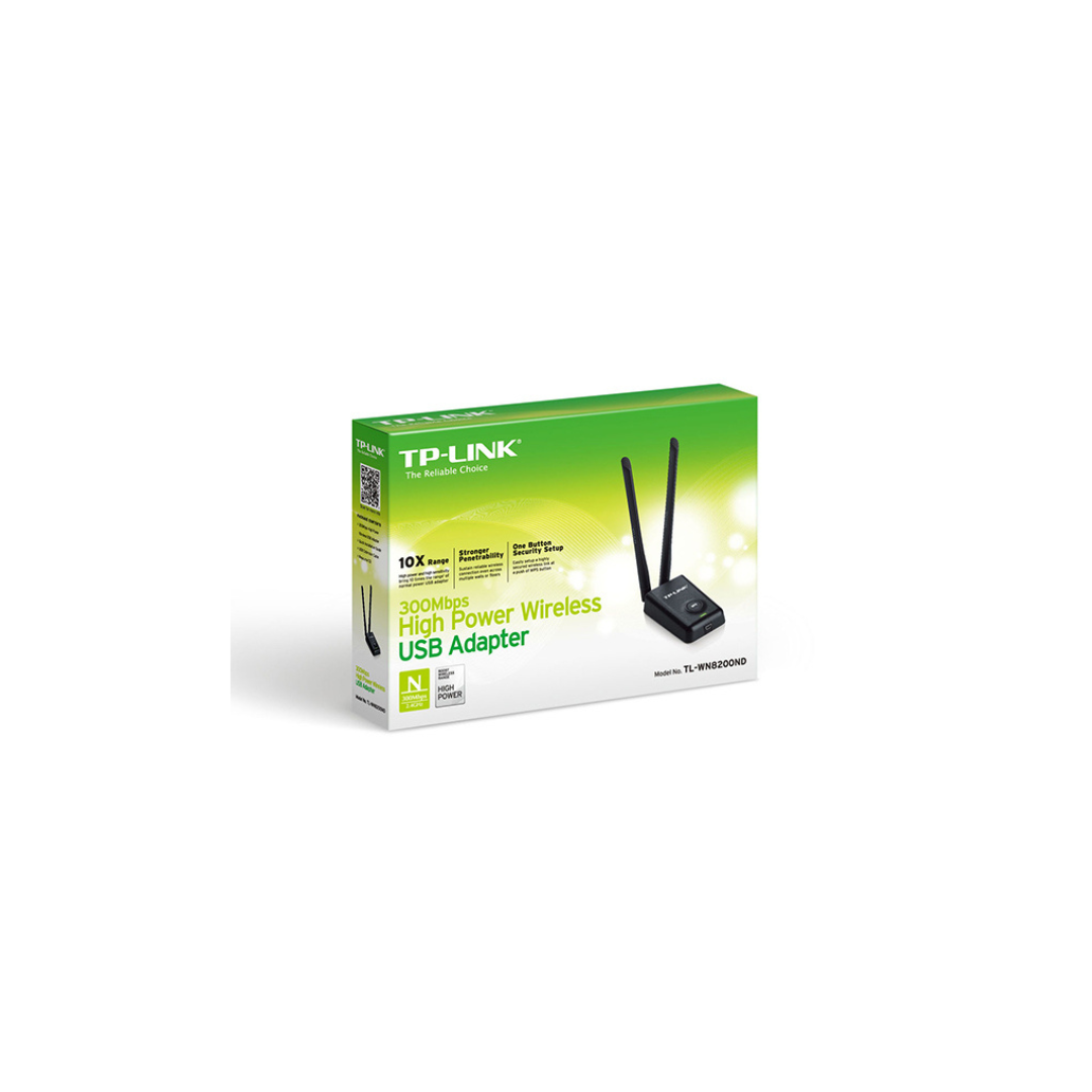 TP-Link 300Mbps High Power Wireless USB Adapter TL-WN8200ND