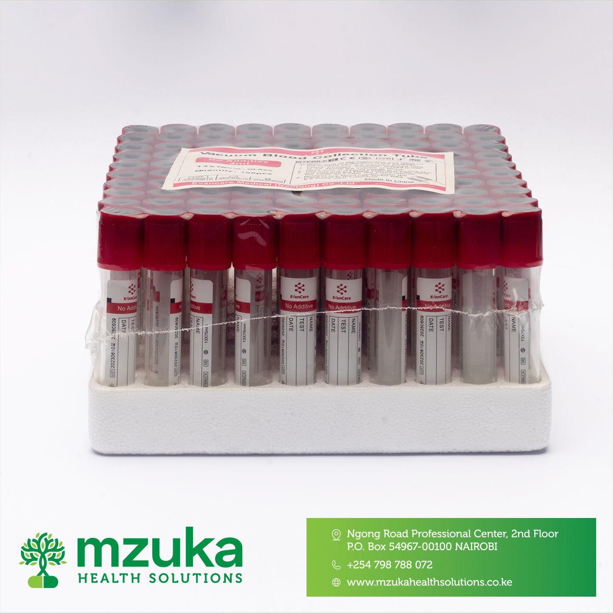 vacuum blood collection tube-Red tops